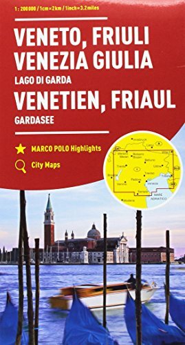 9788859239093 Veneto, Friuli, lago di Garda 1:200.000 - Aa.Vv.