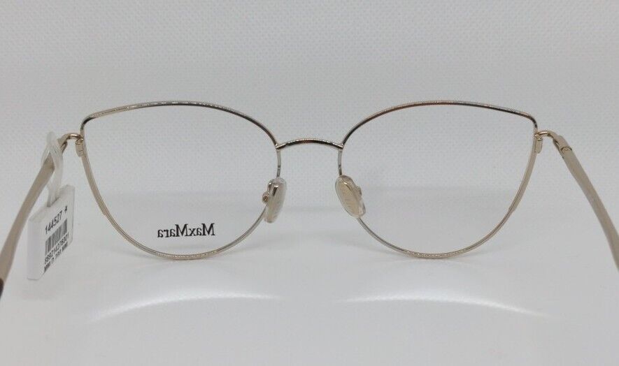 MAX MARA MM5002 032 Damen Gold Brillenrahmen Brillengestell Brillenfassung