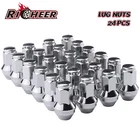 24 FORD OEM FACTORY CHROME 14X2 LUG NUTS FOR 2003-2014 F150 EXPEDITION NAVIGATOR