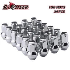 24 FORD OEM FACTORY CHROME 14X2 LUG NUTS FOR 2003-2014 F150 EXPEDITION NAVIGATOR