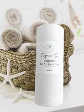 Fragrance Free Organic Body Powder, Talc Free