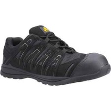 Amblers FS40C Safety Trainers Black Composite Toe & Midsole Unisex Sizes 5 to 9