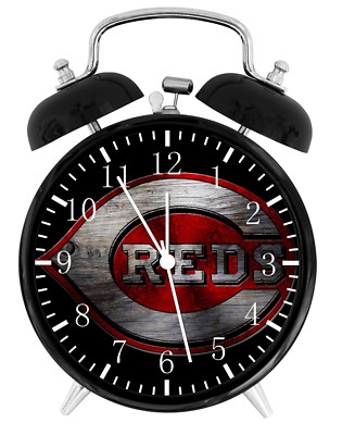 Cincinnati Reds Alarm Desk Clock Home or Office Decor F65 Nice Gift | eBay