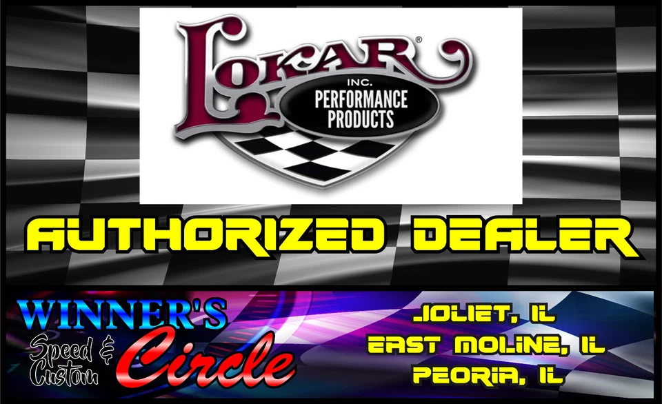 Varilla trans de bloqueo hermético Lokar X1211147 serie Midnight; TH350/TH400 Foto 2 de 3