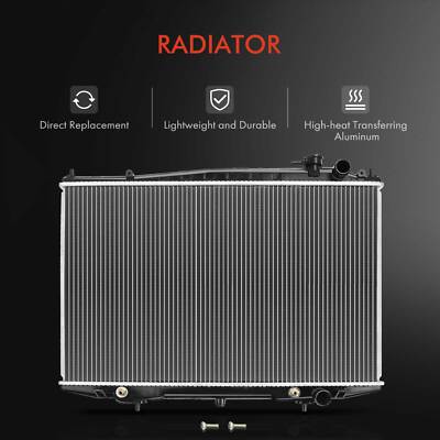 Radiator For Nissan Frontier 1998-2015 Xterra L4 2.4L V6 3.3L Automatic Trans