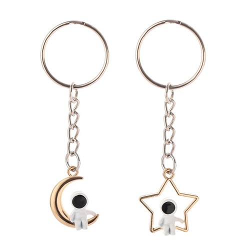 Astronaut Keychain Pendant Charm Space Themed Keyrings Phone Chain Charm