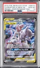 2019 POKEMON SM BLACK STAR PROMO #SM191 FULL ART/MEWTWO & MEW GX PSA 10