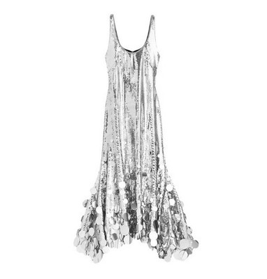 slim fit dress slacks Juliette Hogan - Sequin Mini Dress