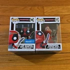 Funko Pop! Marvel Deadpool: Larp Deadpool & Dinopool Walmart Exclusive Figures