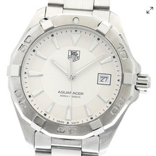 Tag Heuer Aquaracer WAY1111.BA0928 White Dial Quartz Watch Box  Papers BRAND NEW