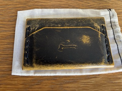 Craft & Lore Yellow Jacket Ghost Enfold Card Wallet