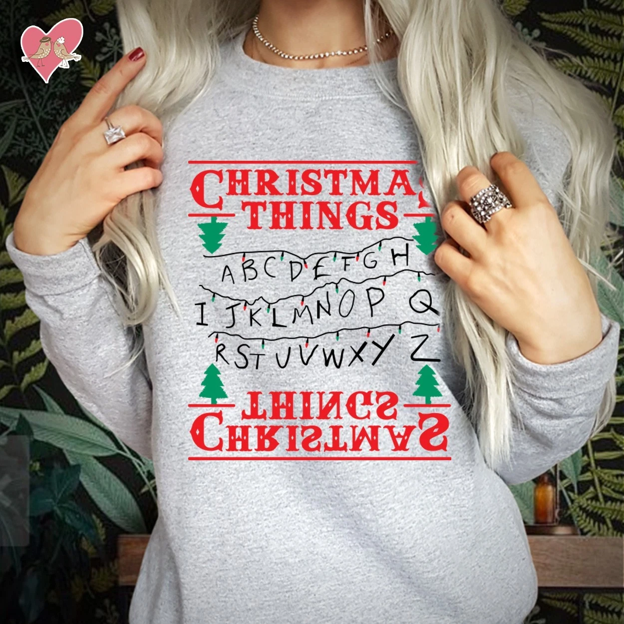 Christmas Things Upside Down Shirt Stranger Things Xmas Sweatshirt