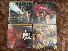 Bundle of 9 MGM/UA NTSC Laser Discs - Mint Condition