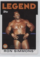 2016 Topps Heritage WWE Legend Faarooq Ron Simmons #100 HOF 0kz8