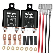  Remote Battery Disconnect Switch 12V 250A Car Anti-Theft Kill 200A-2PC