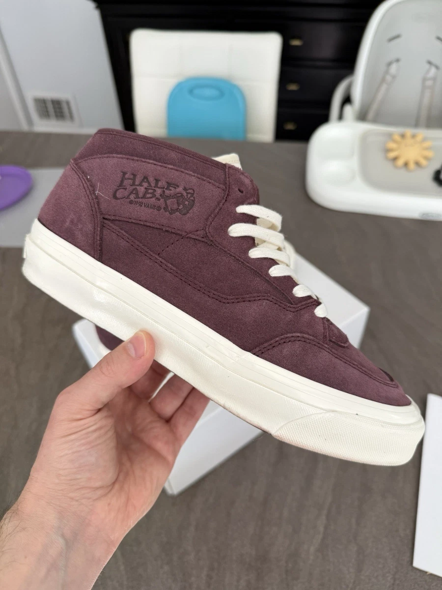 VANS Half Cab バーガンディ スエード スニーカー VANS Half Cab Sneakers for Men for Sale - Authenticity Guaranteed