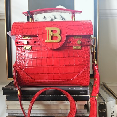 BALMAIN BBUZZ NWT RED