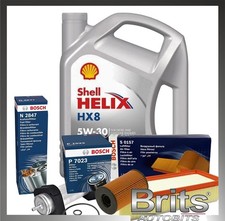 KIT TAGLIANDO PER AUDI Q5 2.0 TDI MK1 8R 2012-15 - SET FILTRI BOSCH + OLIO GUSCIO