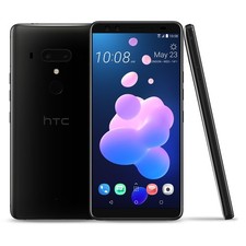 HTC U12 Factory Unlocked Phone -6" Screen - 64GB Ceramic Black U.S. Warranty