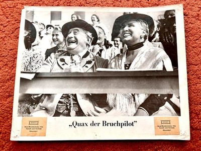 Quax der Bruchpilot Aushangfoto, Heinz Rühmann, NWDF