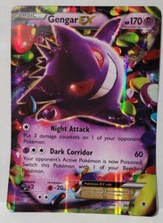 Gengar EX 34/119 Jumbo Oversized Promo Holo XY Phantom Forces