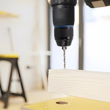 Amplía tus capacidades de perforación portabrocas autobloqueante de trinquete de metal de 10 mm