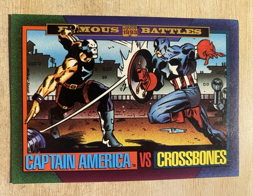 Captain America vs Crossbones #162 card