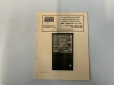 American changer operations Manual series AC 600060016003