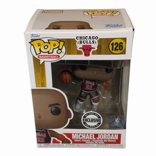 Funko Pop! NBA Michael Jordan #126 Black Pinstripe Foot Locker Exclusive New
