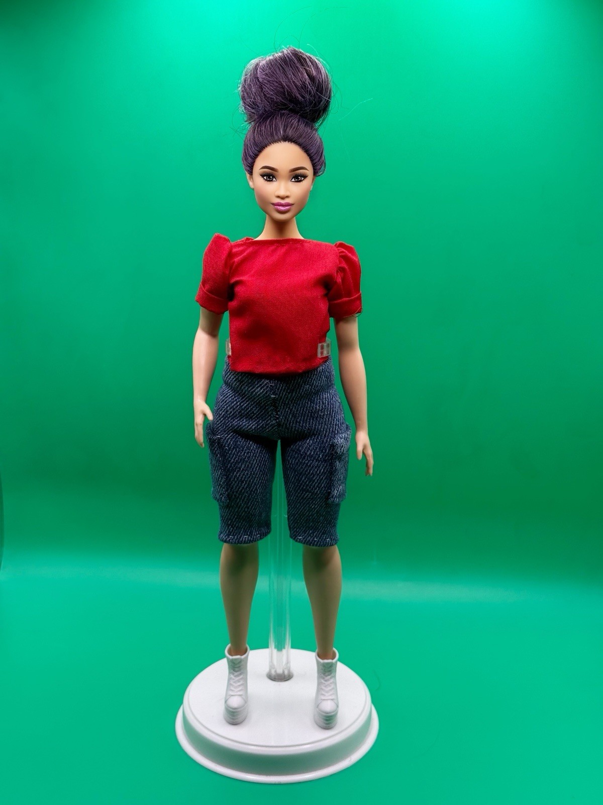 Hand-sewn 2 Piece Set For Barbie Doll ( Curvy Doll )