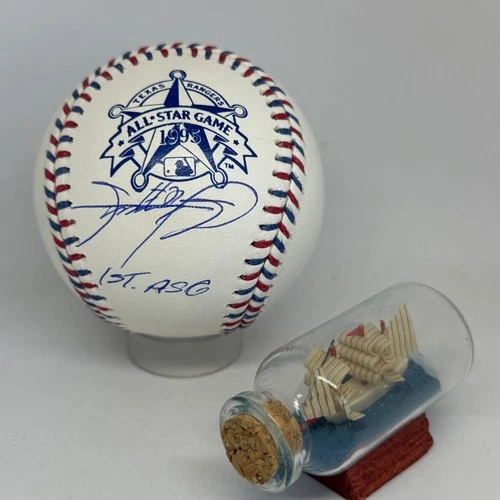Sammy Sosa signed Rawlings 1995 All Star Game Logo Baseball JSA COA Cubs A4231