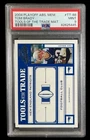 2004 playoff absolute #TT88 tom brady; blue /250 trade tools PSA 9  **POP 2, 0^