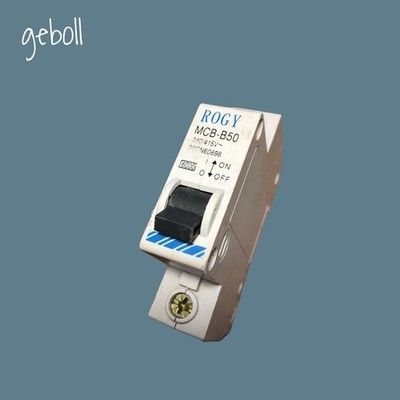 ROGY MCB-B50 MCB ROGY 50 AMP MCB 1P 50A B50 ROGY