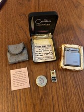 Vintage Colibri Monogas Lighter - Near Mint - Full Set Box & Papers - Ireland