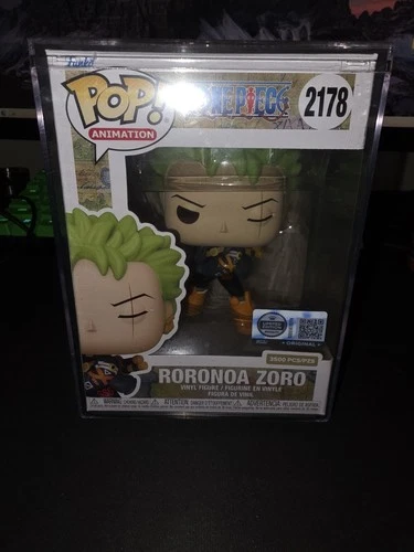 Funko Pop! One Piece: Roronoa Zoro #2178 LE3500 Hot Topic Exclusive W/ Protector