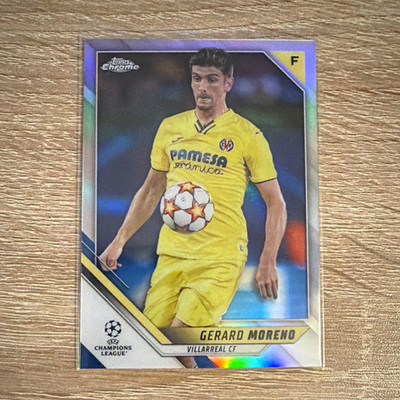 Topps Chrome UEFA Champions League 2021-22 Refractor Gerard Moreno #23