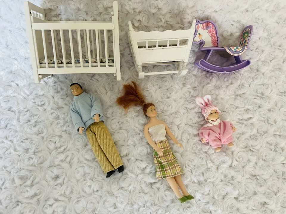 Lote de 3 piezas de guardería Melissa & Doug + mamá papá y bebé Foto 2 de 4