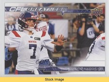 2023 Upper Deck CFL CFL Greatness Trevor Harris #CG-TH READ h8y