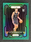 2023-24 Panini Prizm Victor Wembanyama #136 Green Prizm Rookie RC Spurs &07151