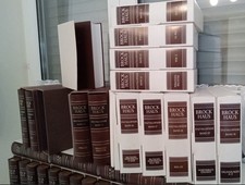 BROCKHAUS 19. Auflage Vollleder Goldschnitt Schuber Bd.1-30 komplett mit OVP TOP
