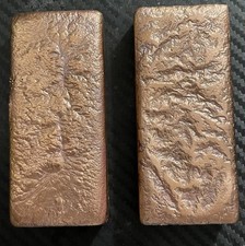 Copper Metal Bars Hand Poured Raw Material 1 Kg