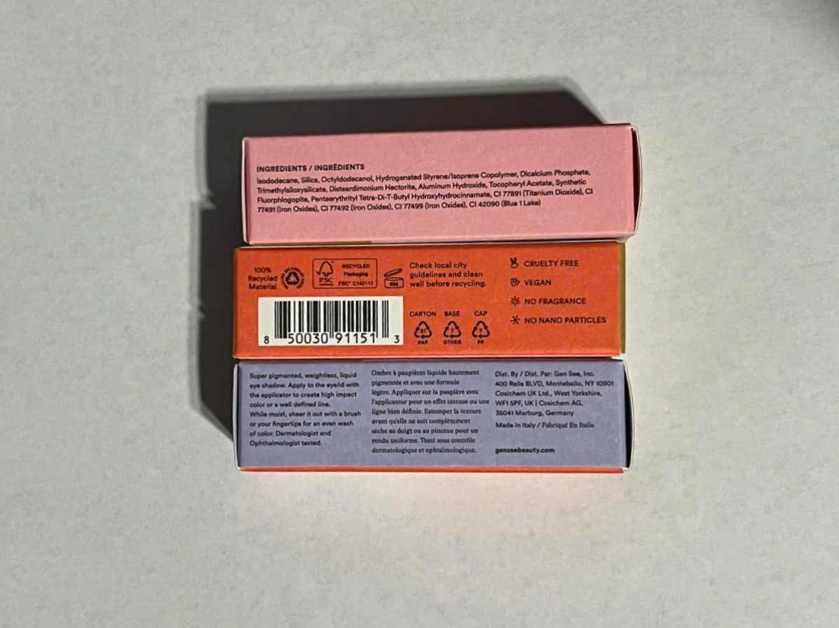 Gen See Mixed Media Matte Liquid Eyeshadow - ROSE WATER, 1 Count (Pack of 1)