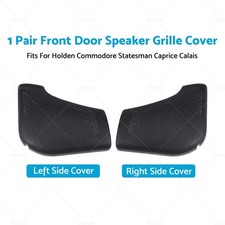 Pair Front Door Speaker Grille Covers for Holden Commodore VT VX (1997–2004)