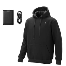 Uimoso Heated Hoodie Jacket with 5 Heat Zones and 3 Temperature Settings