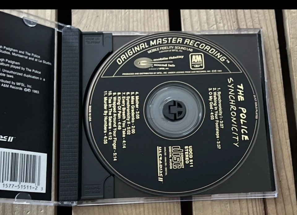 The Police - Synchronicity - Original Master Recording - MFSL - Ultradisc Foto 3 de 3