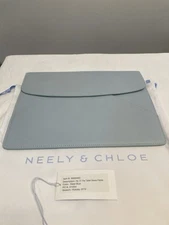 Excellent Blue Neely & Chloe NO. 51 THE TABLET SLEEVE Steel Blue $128MSRP