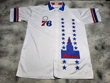Vintage Mitchell Ness 1976 Philadelphia 76ers Jersey Size 54 RARE