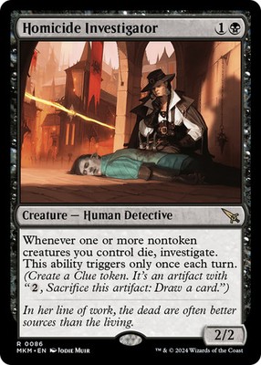 Homicide Investigator [Murders at Karlov Manor] Magic MTG