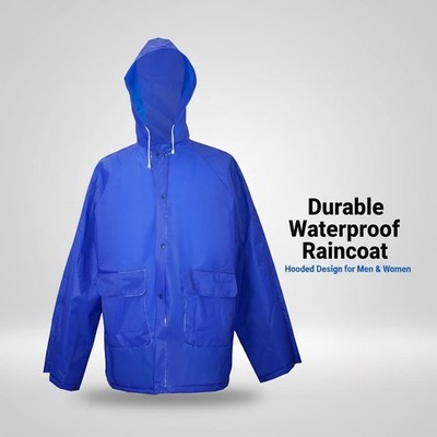 raincoat unisex hooded waterproof lightweight with pockets ideal for travel