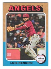 2024 Topps Heritage #665 LUIS RENGIFO Los Angeles Angels